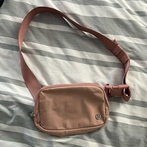 Lululemom Pink Belt Bag